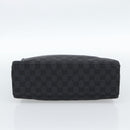 GUCCI GG Canvas Bamboo Hand Bag Black Silver 002 1016 Auth ka4657-5