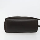 Salvatore Ferragamo Vala Hand Bag Canvas Leather 2way Brown Gold Auth ka4658A-5