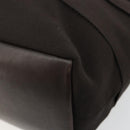 Salvatore Ferragamo Vala Hand Bag Canvas Leather 2way Brown Gold Auth ka4658A-15