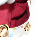 LOUIS VUITTON Monogram Multicolor Aurelia MM Tote Bag White M40094 Auth ka465V-20