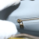 LOUIS VUITTON Monogram Vernis Houston Hand Bag Gris M91053 LV Auth ka466-18