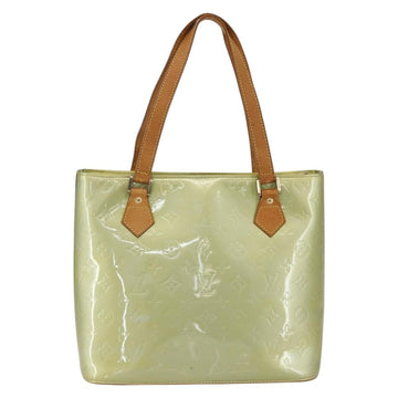 LOUIS VUITTON Monogram Vernis Houston Hand Bag Gris M91053 LV Auth ka466 - 0