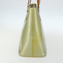 LOUIS VUITTON Monogram Vernis Houston Hand Bag Gris M91053 LV Auth ka466-3