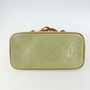 LOUIS VUITTON Monogram Vernis Houston Hand Bag Gris M91053 LV Auth ka466-5