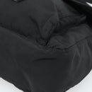 PRADA Shoulder Bag Nylon Black Silver Auth ka4660A-15