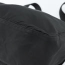 PRADA Shoulder Bag Nylon Black Silver Auth ka4660A-17