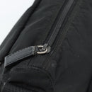 PRADA Shoulder Bag Nylon Black Silver Auth ka4660A-21