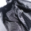 PRADA Shoulder Bag Nylon Black Silver Auth ka4660A-24