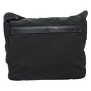 PRADA Shoulder Bag Nylon Black Silver Auth ka4660A-2