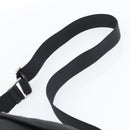 PRADA Shoulder Bag Nylon Black Silver Auth ka4660A-14