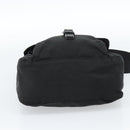 PRADA Shoulder Bag Nylon Black Silver Auth ka4660A-5