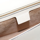 GUCCI Silvi Sherry Line Bag Leather 2way Red Gold Navy 421882 Auth ka4661M-17