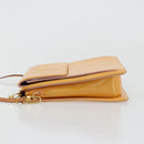 LOUIS VUITTON Monogram Vernis Motto Pouch Marshmallow Pink M91312 Auth ka4665-4