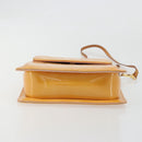 LOUIS VUITTON Monogram Vernis Motto Pouch Marshmallow Pink M91312 Auth ka4665-5