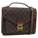 LOUIS VUITTON Monogram Monceau 28 Hand Bag M51185 LV Auth ka4666-1