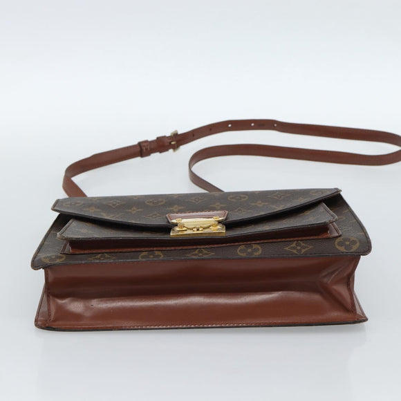 LOUIS VUITTON Monogram Monceau 28 Hand Bag M51185 LV Auth ka4666