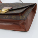 LOUIS VUITTON Monogram Monceau 28 Hand Bag M51185 LV Auth ka4666-16