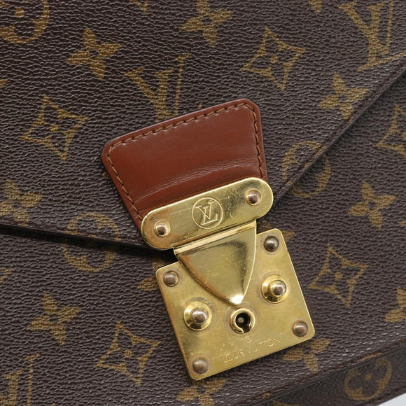 LOUIS VUITTON Monogram Monceau 28 Hand Bag M51185 LV Auth ka4666