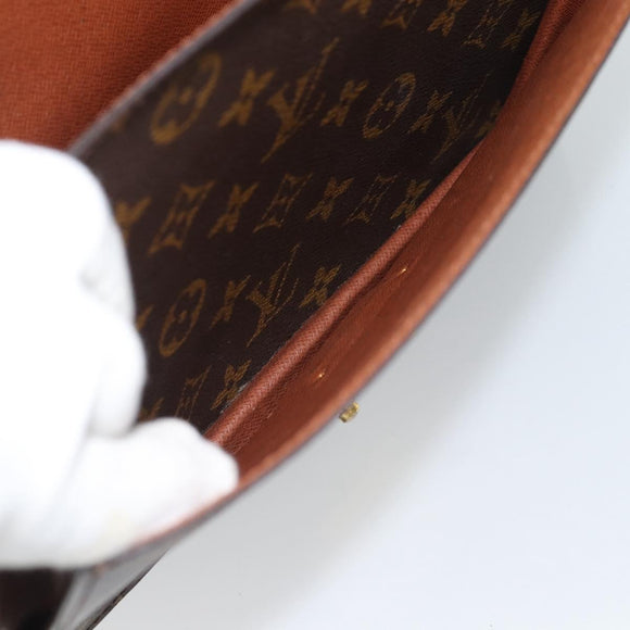LOUIS VUITTON Monogram Monceau 28 Hand Bag M51185 LV Auth ka4666