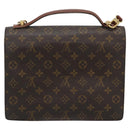 LOUIS VUITTON Monogram Monceau 28 Hand Bag M51185 LV Auth ka4666-2