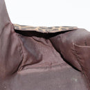 FENDI Zucca Canvas Hand Bag Brown Black Silver Auth ka4667A-21