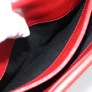 CHANEL Chain Shoulder Bag Calf Skin Red CC Auth ka4671M-26
