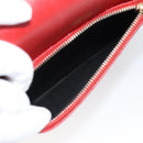 CHANEL Chain Shoulder Bag Calf Skin Red CC Auth ka4671M-28