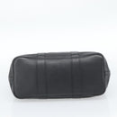 HERMES Garden Twily TPM Hand Bag Leather Black Silver Auth ka4672-5