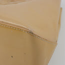 LOUIS VUITTON Vernis Wilshire PM Hand Bag Rose Flow Lantern M91642 Auth ka4676A-15