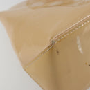 LOUIS VUITTON Vernis Wilshire PM Hand Bag Rose Flow Lantern M91642 Auth ka4676A-16