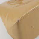 LOUIS VUITTON Vernis Wilshire PM Hand Bag Rose Flow Lantern M91642 Auth ka4676A-18