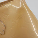 LOUIS VUITTON Vernis Wilshire PM Hand Bag Rose Flow Lantern M91642 Auth ka4676A-9