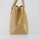 LOUIS VUITTON Vernis Wilshire PM Hand Bag Rose Flow Lantern M91642 Auth ka4676A-4