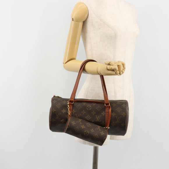 LOUIS VUITTON Monogram Papillon 30 Hand Bag M51385 LV Auth ka4677A