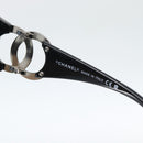 CHANEL Sunglasses plastic Black CC Auth ka4678-11