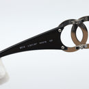 CHANEL Sunglasses plastic Black CC Auth ka4678-12