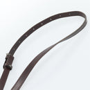 FENDI Peek A Boo Grote Handtas Leer 2-weg Beige Auth ka4679-14