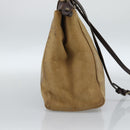FENDI Peek A Boo Grote Handtas Leer 2-weg Beige Auth ka4679-3