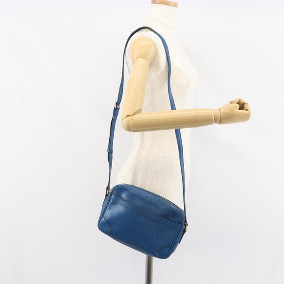 LOUIS VUITTON Epi Trocadero 23 Shoulder Bag Blue M52305 LV Auth ka468