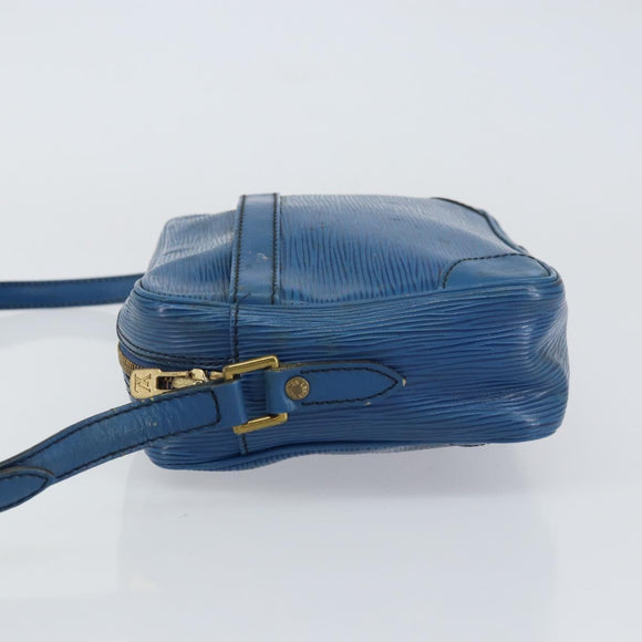LOUIS VUITTON Epi Trocadero 23 Shoulder Bag Blue M52305 LV Auth ka468