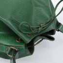 LOUIS VUITTON Epi Petit Noe Schultertasche Grün M44104 LV Auth ka4681-6