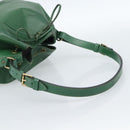 LOUIS VUITTON Epi Petit Noe Schultertasche Grün M44104 LV Auth ka4681-7