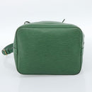 LOUIS VUITTON Epi Petit Noe Schultertasche Grün M44104 LV Auth ka4681-5