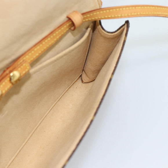 LOUIS VUITTON Monogram Pochette Twin GM Shoulder Bag M51852 LV Auth ka4683A