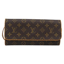 LOUIS VUITTON Monogram Pochette Twin GM Shoulder Bag M51852 LV Auth ka4683A-2