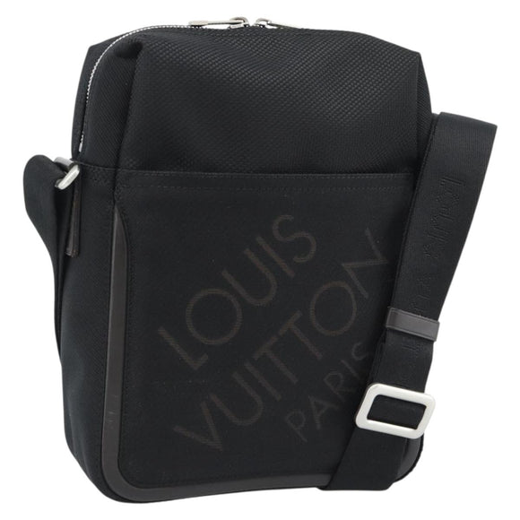 LOUIS VUITTON Damier Geant Citadan NM Shoulder Bag Black M93223 LV Auth ka4686V