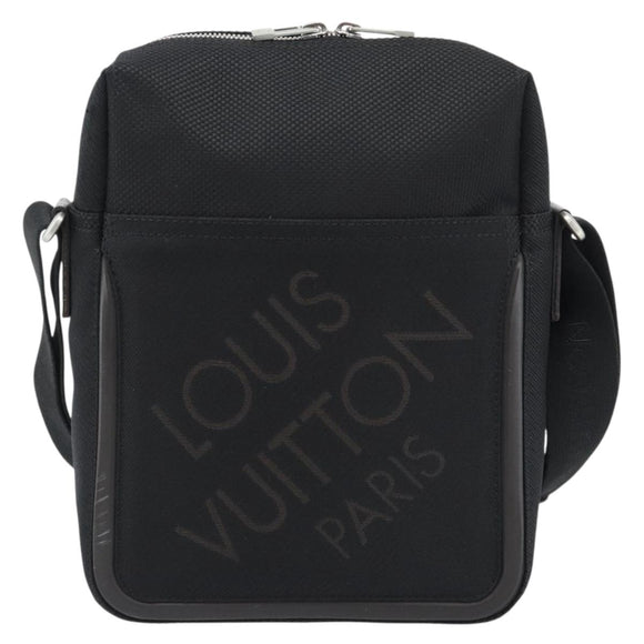 LOUIS VUITTON Damier Geant Citadan NM Shoulder Bag Black M93223 LV Auth ka4686V