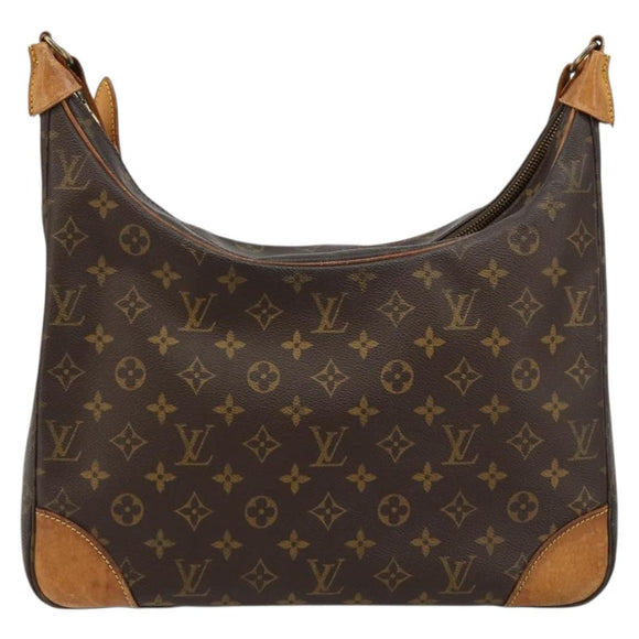 LOUIS VUITTON Monogram Boulogne 35 Shoulder Bag M51260 LV Auth ka4688