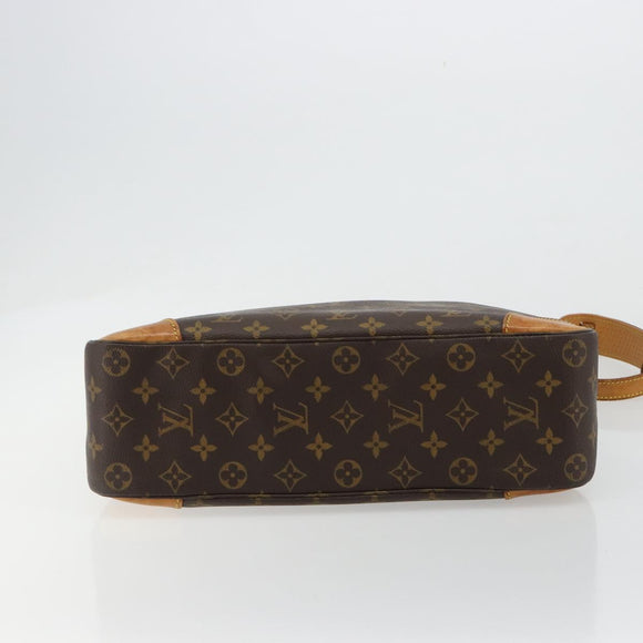 LOUIS VUITTON Monogram Boulogne 35 Shoulder Bag M51260 LV Auth ka4688