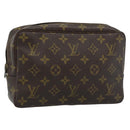 LOUIS VUITTON Monogram Trousse Toilette 23 Clutch Bag M47524 LV Auth ka4690-1